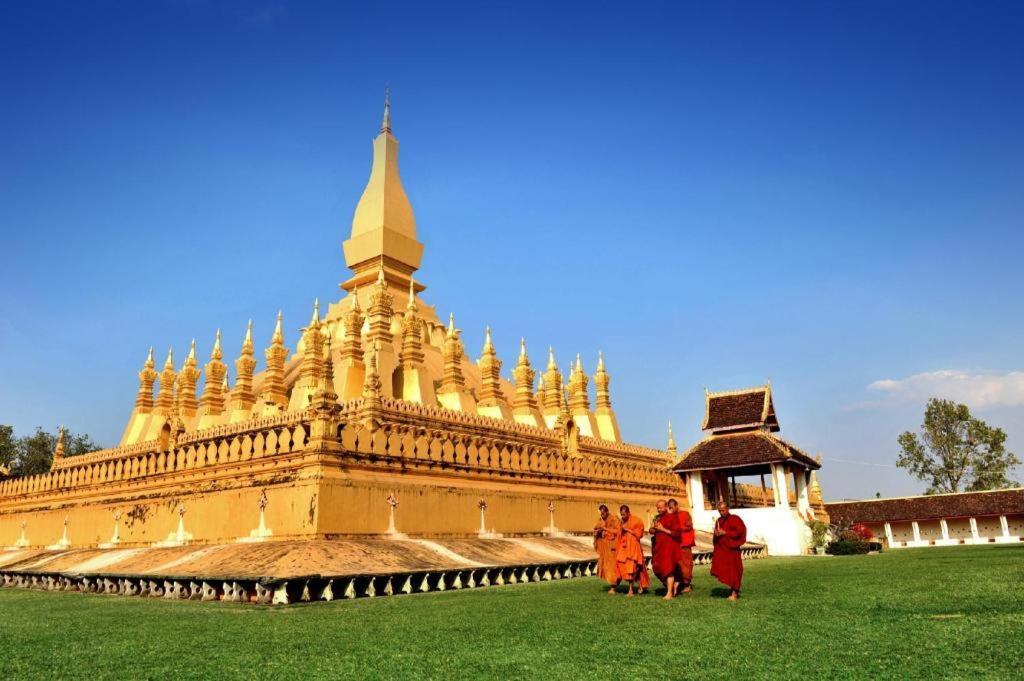 Angkham Hotel Vientiane Eksteriør bilde